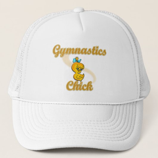 Gymnastics Chick Trucker Pet (Voorkant)