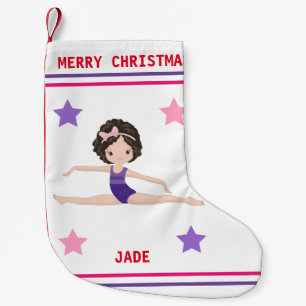 GYMNASTICS CHRISTMAS STOCKING FOR GIRLS. KLEINE KERSTSOK