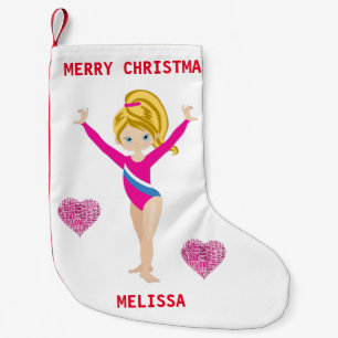 GYMNASTICS CHRISTMAS STOCKING FOR GIRLS. KLEINE KERSTSOK