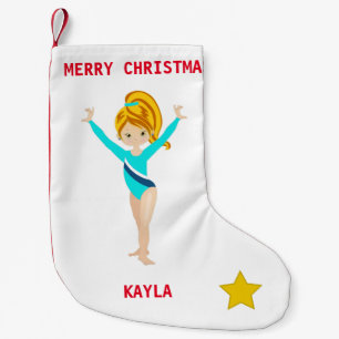 GYMNASTICS CHRISTMAS STOCKING FOR GIRLS. KLEINE KERSTSOK