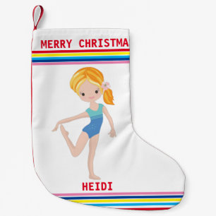 GYMNASTICS CHRISTMAS STOCKING FOR GIRLS. KLEINE KERSTSOK