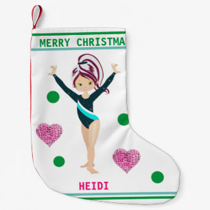 GYMNASTICS CHRISTMAS STOCKING FOR GIRLS. KLEINE KERSTSOK