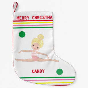 GYMNASTICS CHRISTMAS STOCKING FOR GIRLS. KLEINE KERSTSOK