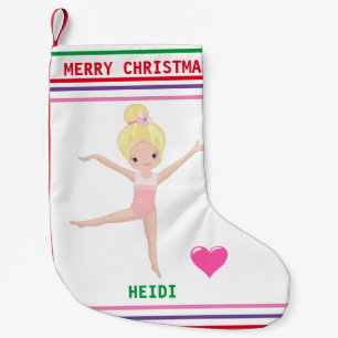GYMNASTICS CHRISTMAS STOCKING FOR GIRLS. KLEINE KERSTSOK