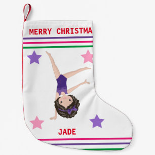 GYMNASTICS CHRISTMAS STOCKING FOR GIRLS. KLEINE KERSTSOK