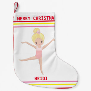 GYMNASTICS CHRISTMAS STOCKING FOR GIRLS. KLEINE KERSTSOK