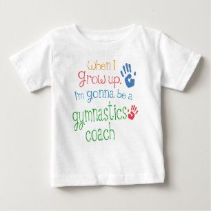 Gymnastics Coach (Future) Baby Baby T-Shirt