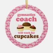 Gymnastics Coach Gift Ornament (Voorkant)
