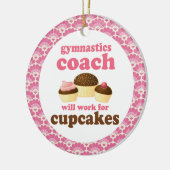 Gymnastics Coach Gift Ornament (Links)
