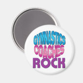 Gymnastics Coach Gifts Magneet (Voorkant / Achterkant)