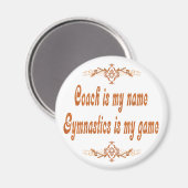 Gymnastics Coach Magneet (Voorkant / Achterkant)