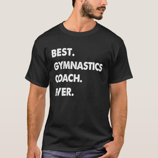 Gymnastics Coach Profession Best Gymnastics Coach  T-shirt (Voorkant)