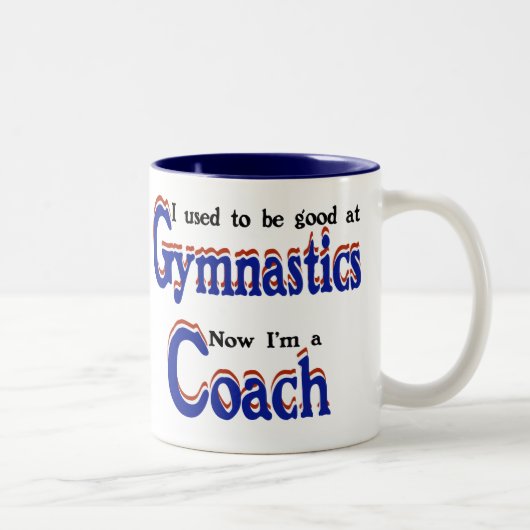 Gymnastics Coach Tweekleurige Koffiemok (Rechts)
