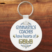 Gymnastics Coach-waardering Sleutelhanger (Voorkant)