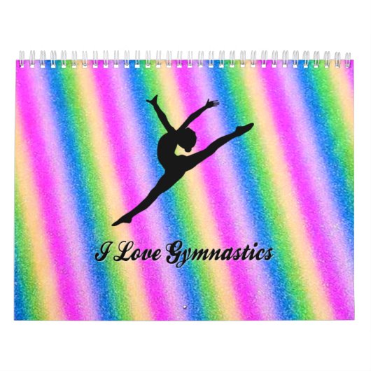 GYMNASTICS COLORFUL CALENDAR voor 2022. Kalender (Hoes)
