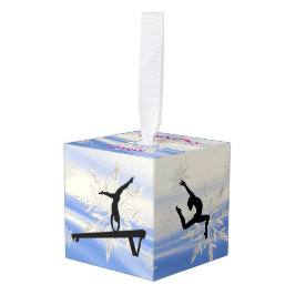 Gymnastics Cube Ornament