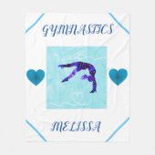 GYMNASTICS deken is aangepast. (Voorkant)