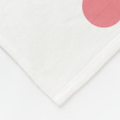 "GYMNASTICS"-deken met aangepaste naam. Fleece Deken (Hoek)