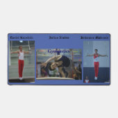 GYMNASTICS Desk Mat, Daniel, Julius & Johannes Bureaumat (Voorkant)