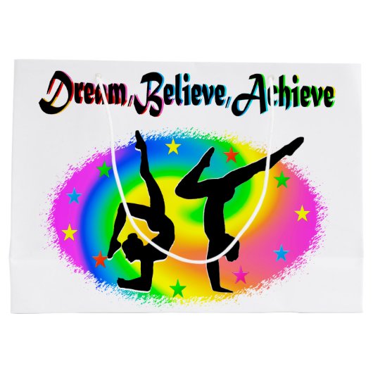 GYMNASTICS DREAMS KOMEN WAAR GROOT CADEAUZAKJE (Achterkant)