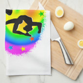 GYMNASTICS DREAMS KOMEN WAAR THEEDOEK (Quarter Fold)