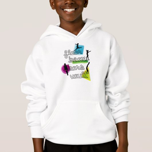 Gymnastics Events Hoodie (Voorkant)