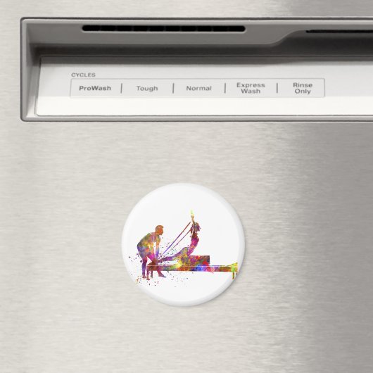 gymnastics exercise magneet (Insitu (Vaatwasser))