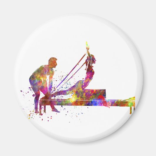 gymnastics exercise magneet (Voorkant)