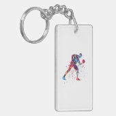 gymnastics exercise sleutelhanger (Voorkant Links)
