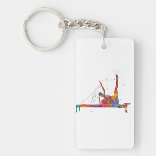 gymnastics exercise sleutelhanger (Voorkant)