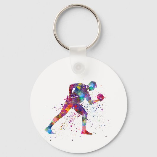 gymnastics exercise sleutelhanger (Voorkant)