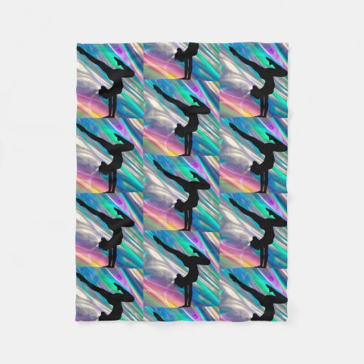 Gymnastics Fleece Blanket (Voorkant)