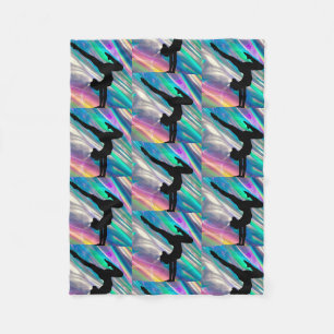 Gymnastics Fleece Blanket Deken