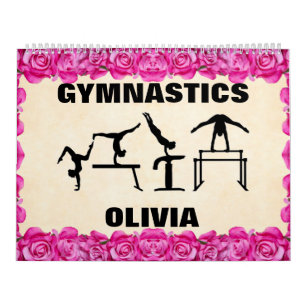 Gymnastics Floral Calendar Kalender