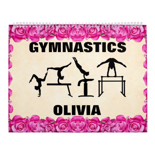 Gymnastics Floral Calendar Kalender (Hoes)