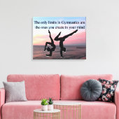 GYMNASTICS FOREVER CANVAS AFDRUK (Insitu (Woonkamer))