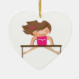 GYMNASTICS Girl Bars Gifts Keramisch Ornament