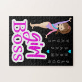 Gymnastics Girl Boss Legpuzzel (Horizontaal)