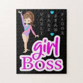 Gymnastics Girl Boss Legpuzzel (Verticaal)