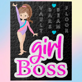 Gymnastics Girl Boss Legpuzzel