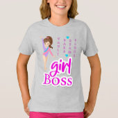 Gymnastics Girl Boss T-Shirt (Voorkant)