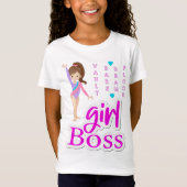 Gymnastics Girl Boss T-Shirt (Voorkant)