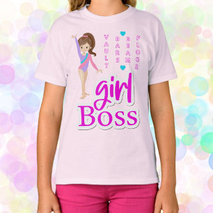 Gymnastics Girl Boss T-shirt