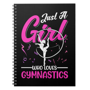 Gymnastics Girl Funny Acrobat Girl Gymnast Notitieboek