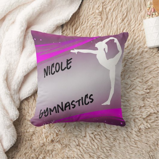 Gymnastics Girl Personalized Kussen (Deken)