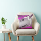 Gymnastics Girl Personalized Kussen (Stoel)