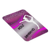 Gymnastics Girl Personalized Magneet (Rechterzijde)