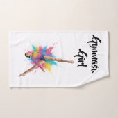 Gymnastics Girl - Towel Handdoek (Handdoek)
