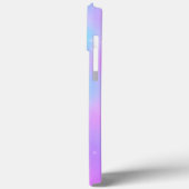 Gymnastics gradient Phone Case met naam gymnast (Achterkant / Links)