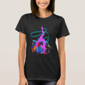 Gymnastics Gymnast aerobics acrobat Fan T-shirt (Voorkant)